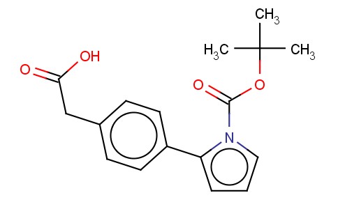 2-(4-CARBOXYMETHYL-PHENYL)-PYRROLE-1-CARBOXYLIC ACID TERT-BUTYL ESTER